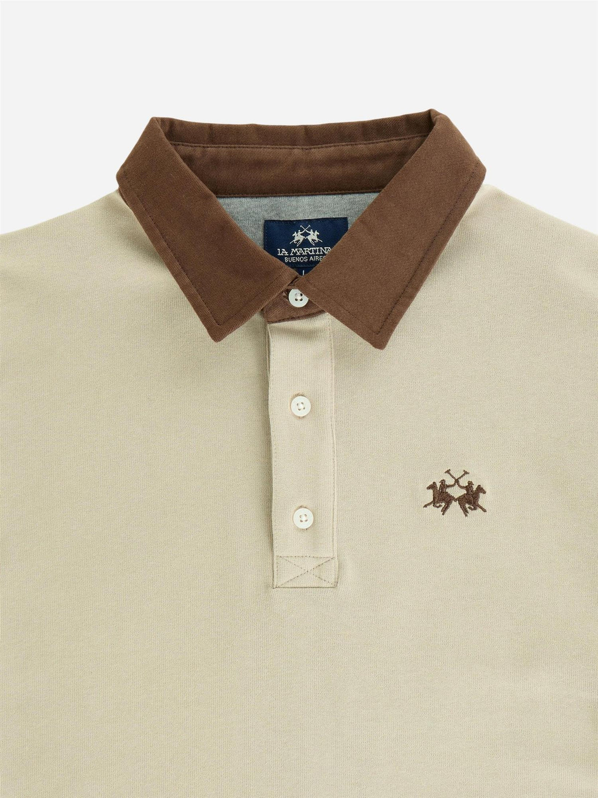 Duke Langermet Polo – Vintage Khaki