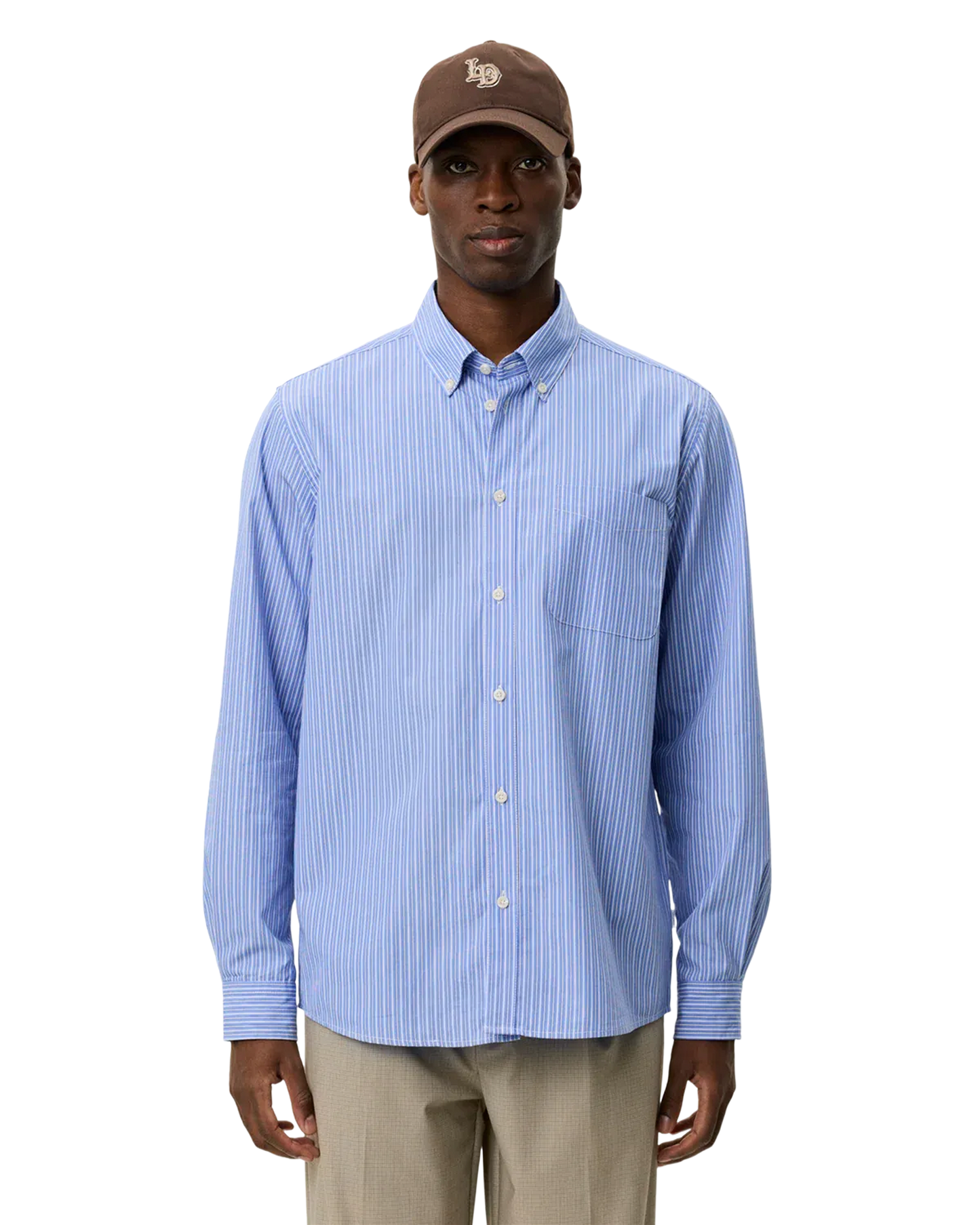 Kent Stripe Poplin Shirt