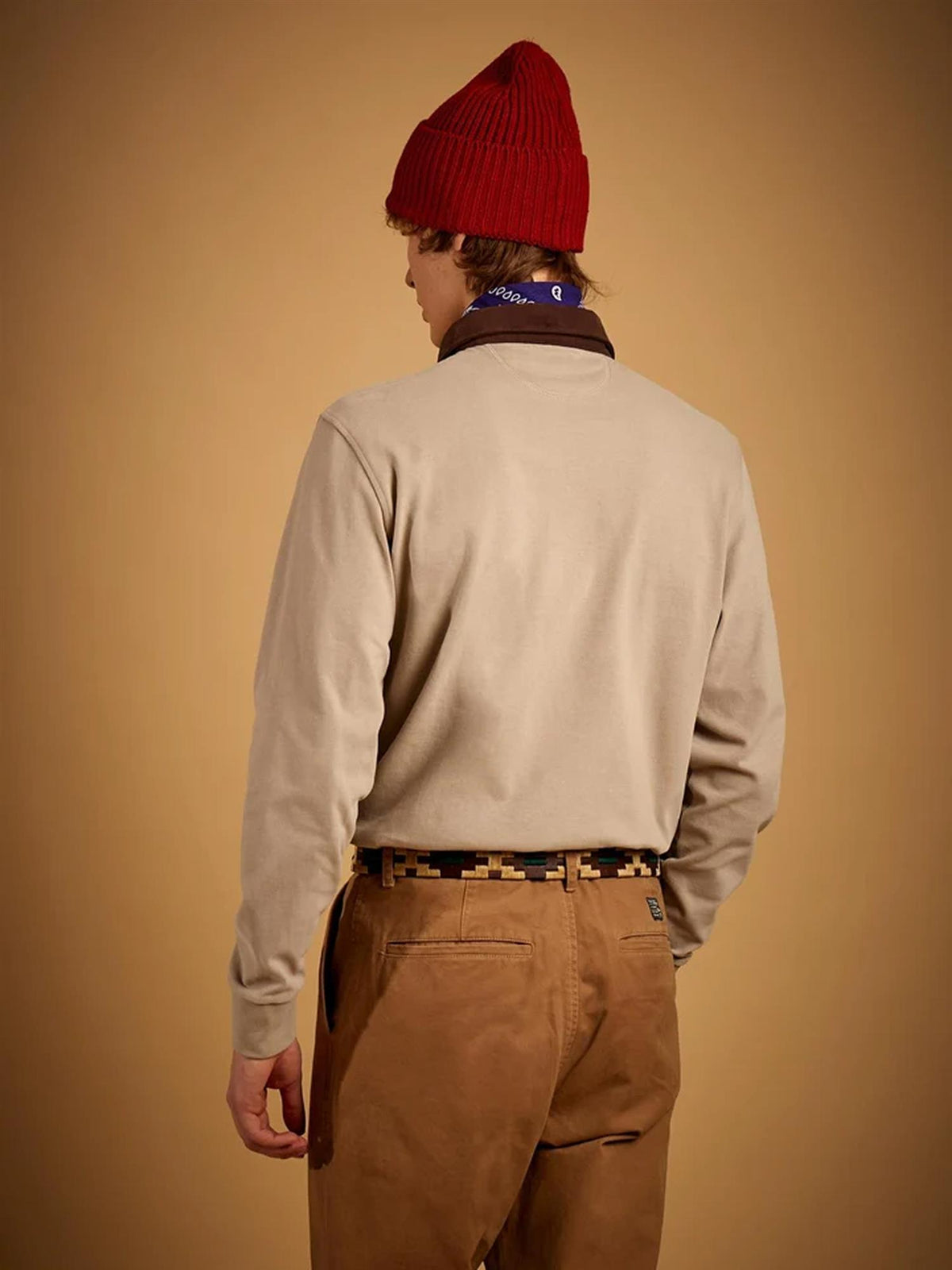 Duke Langermet Polo – Vintage Khaki