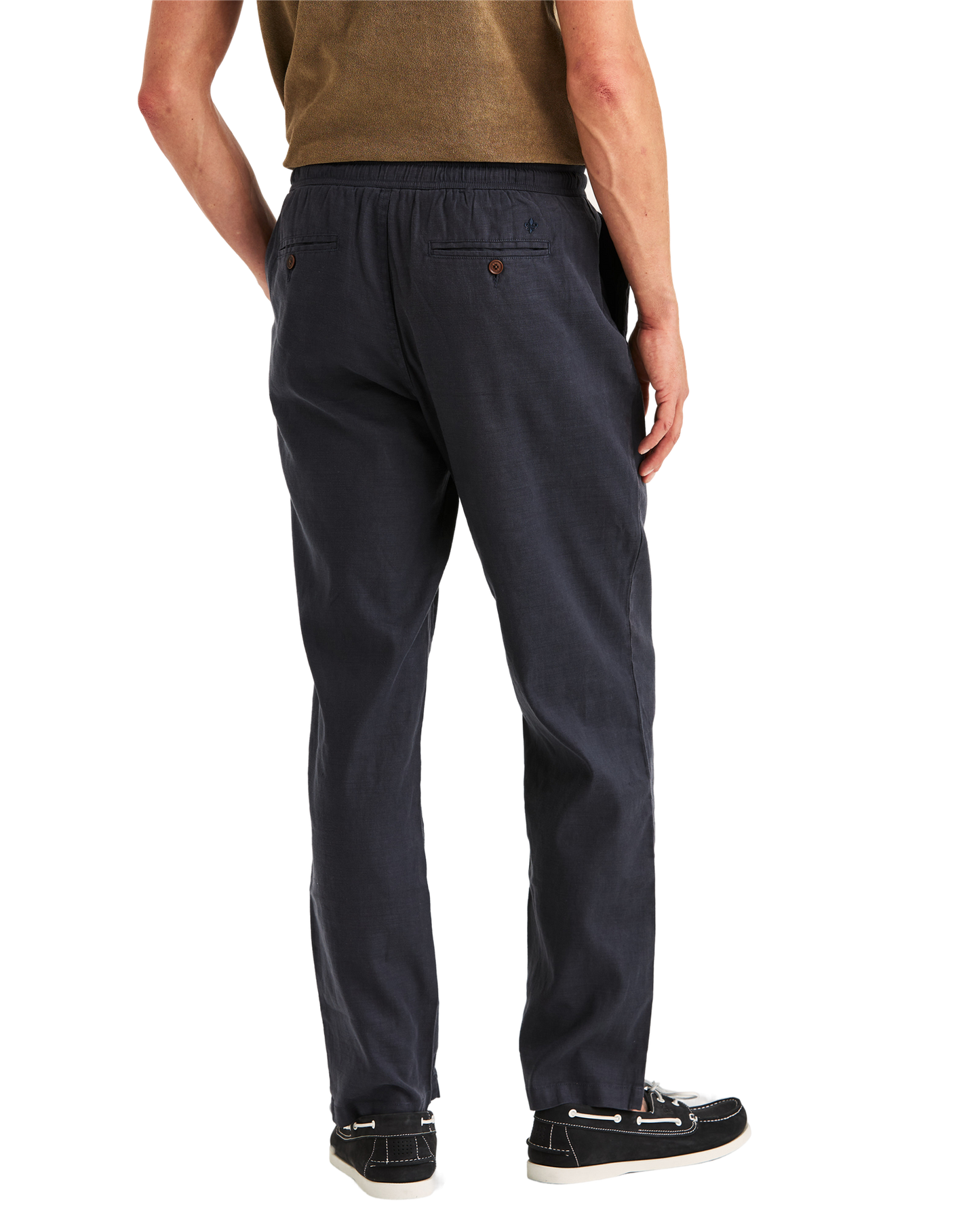 Fenix Linen Trousers - Navy