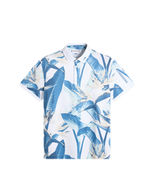 Tour Tech Print Polo