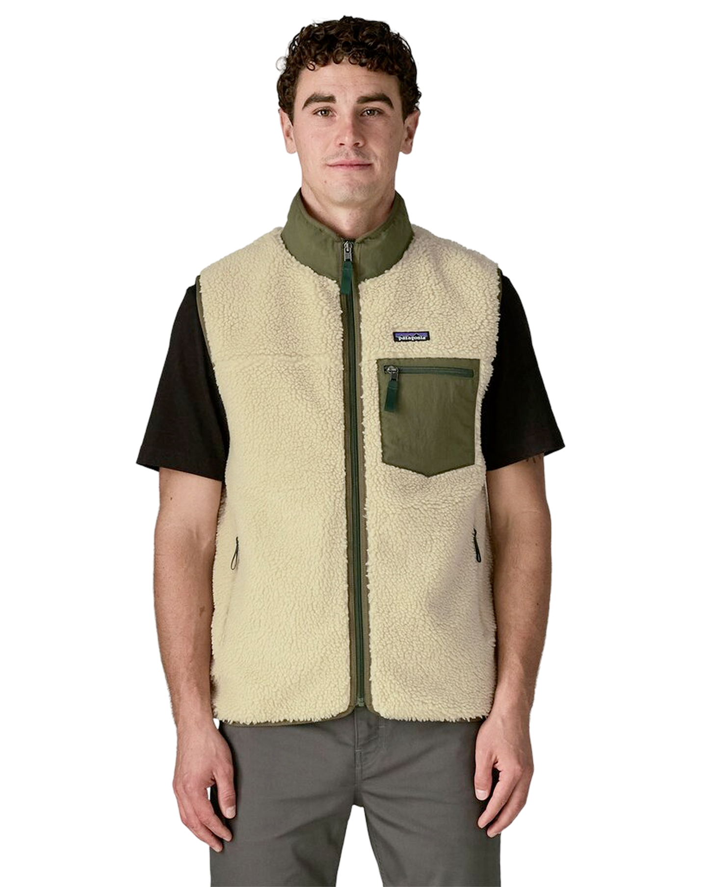 Classic Retro-X Vest – Dark Natural / Basin Green