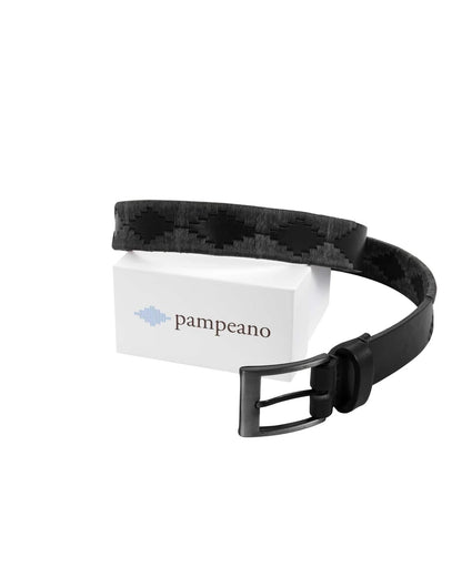 Bordado pampeano Belt - Black