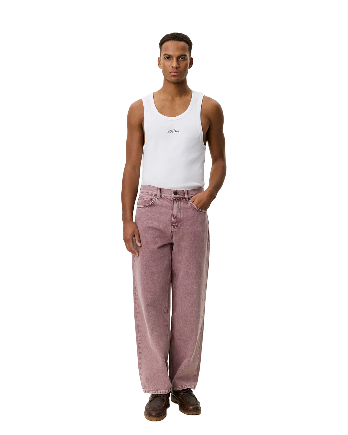 Roi Light Pink Denim Jeans