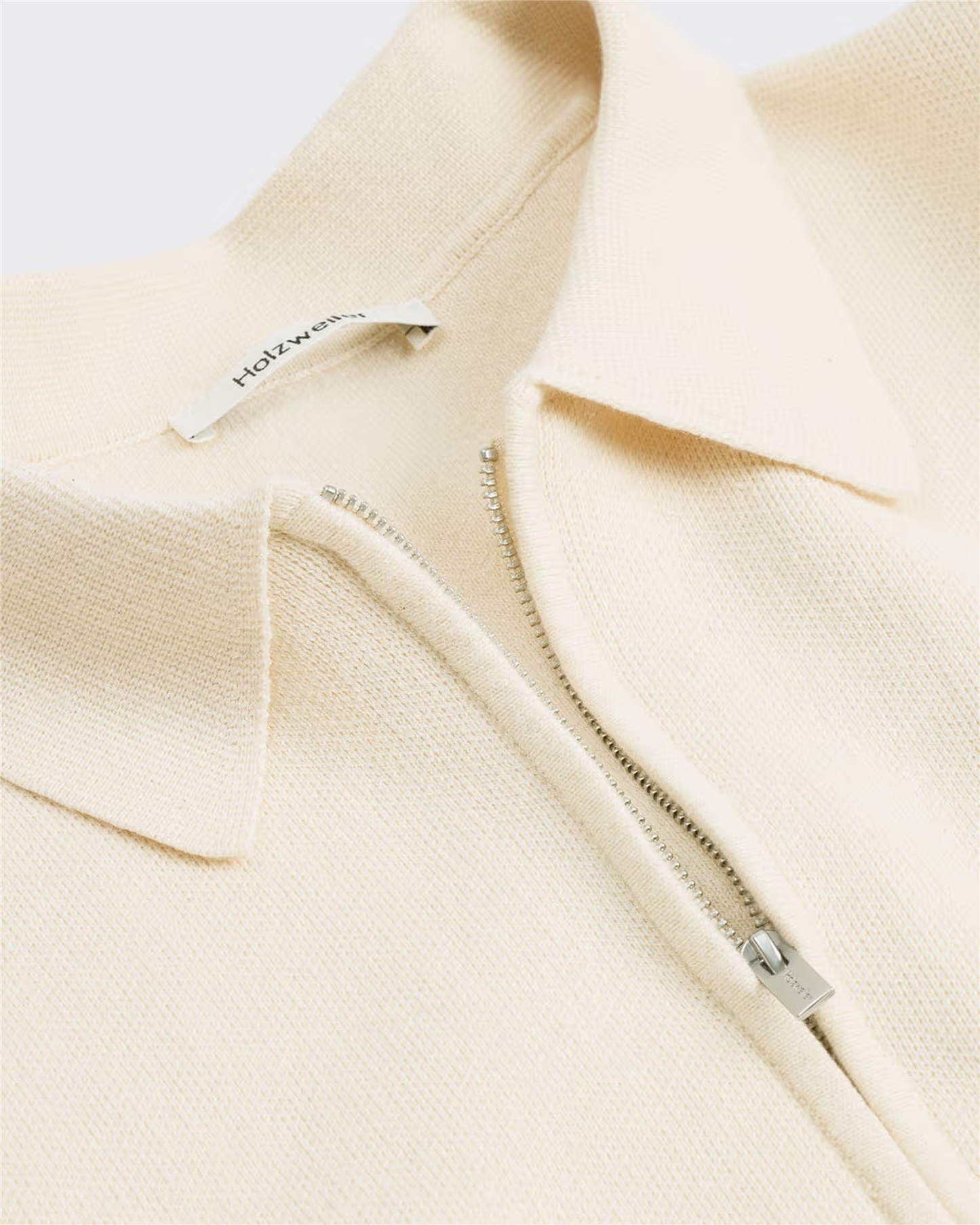 Summer Zip-Up Polo Knit