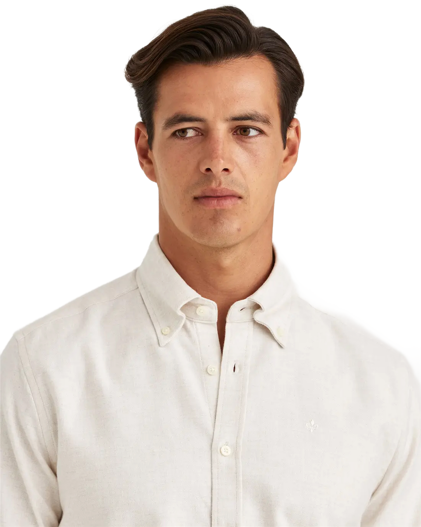 Twill Flannel shirt slim