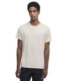 Barbour Tartan Sports T-Shirt – Beige