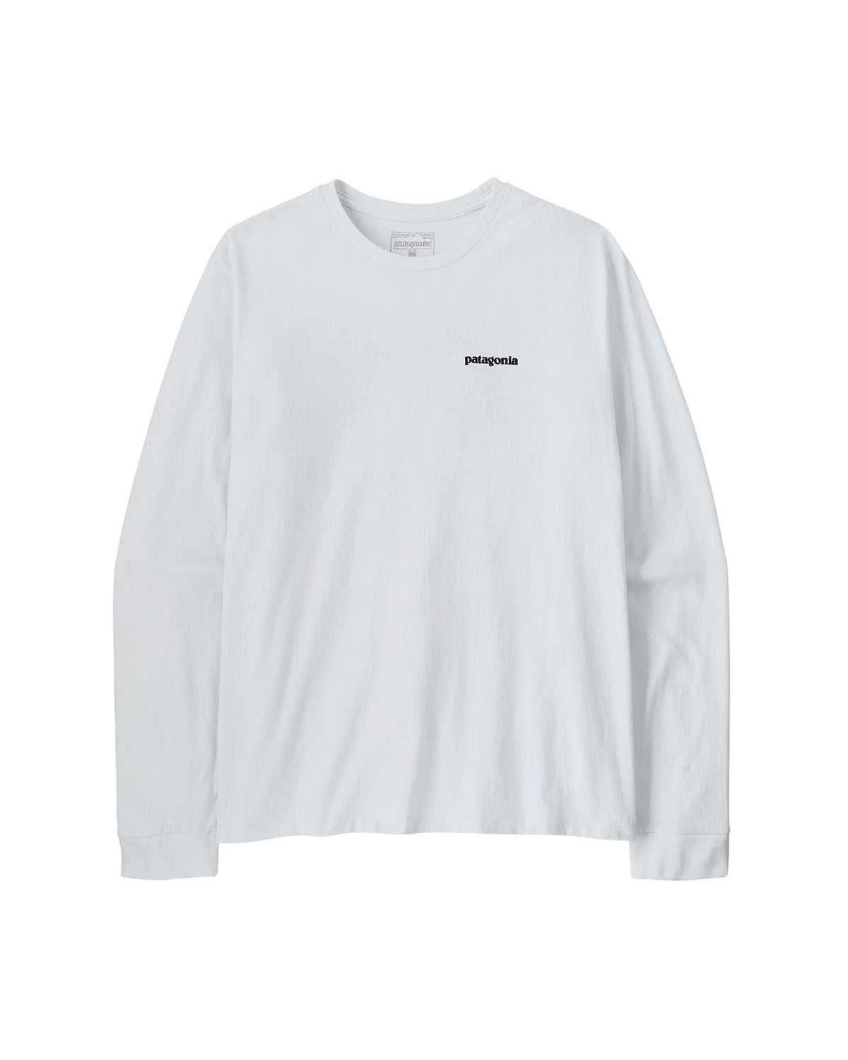 Long-Sleeved P-6 Logo Responsibili-Tee® – Fiber White