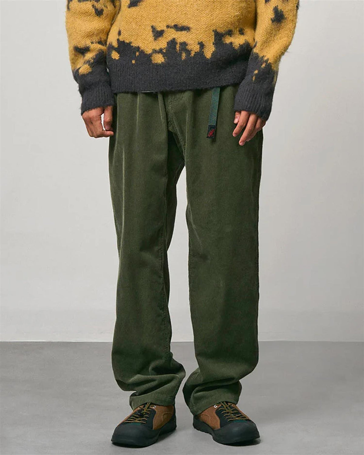 Corduroy G-Pants - Toned Olive
