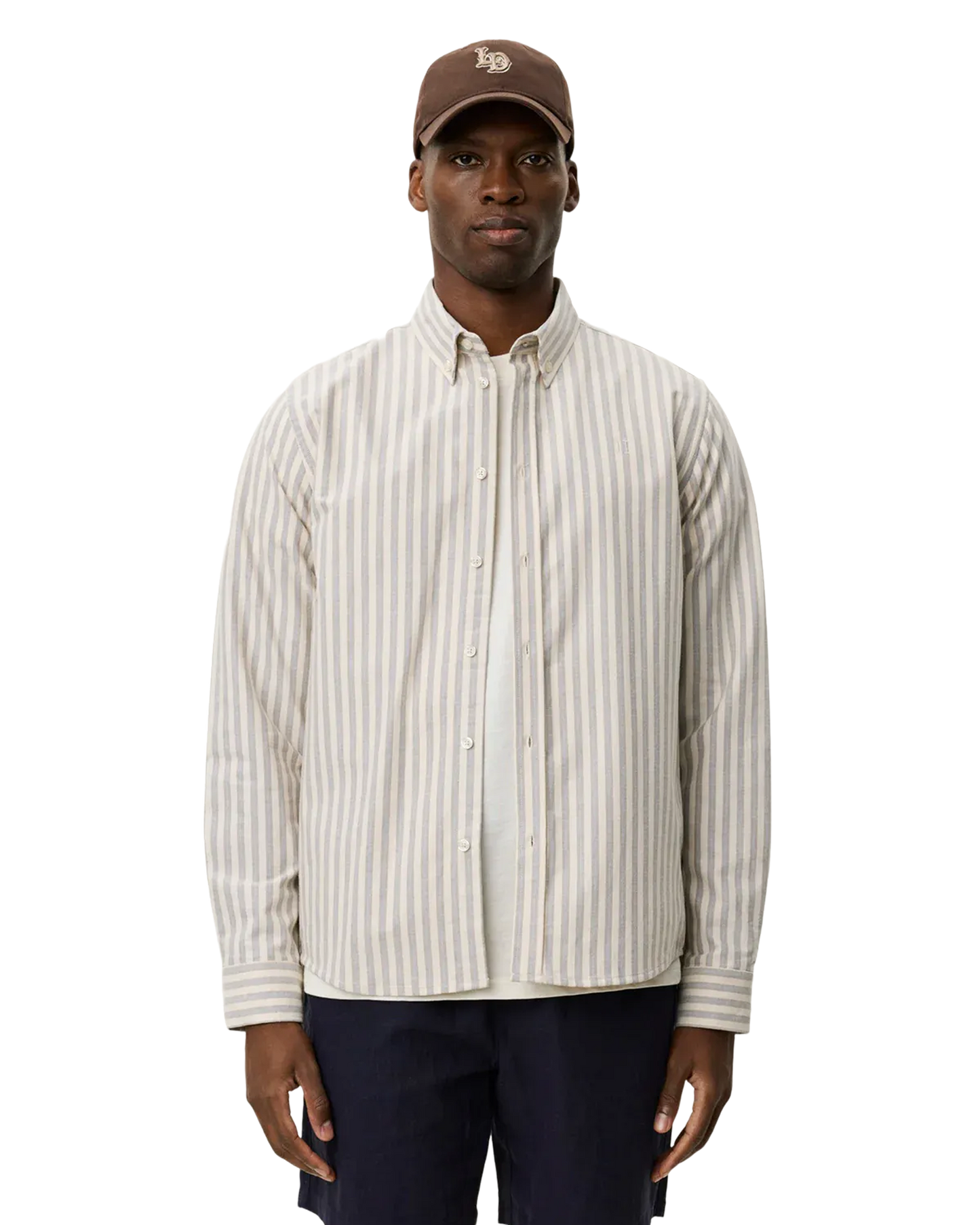 Konrad striped oxford