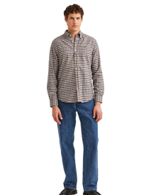Flannel Check Slim Fit