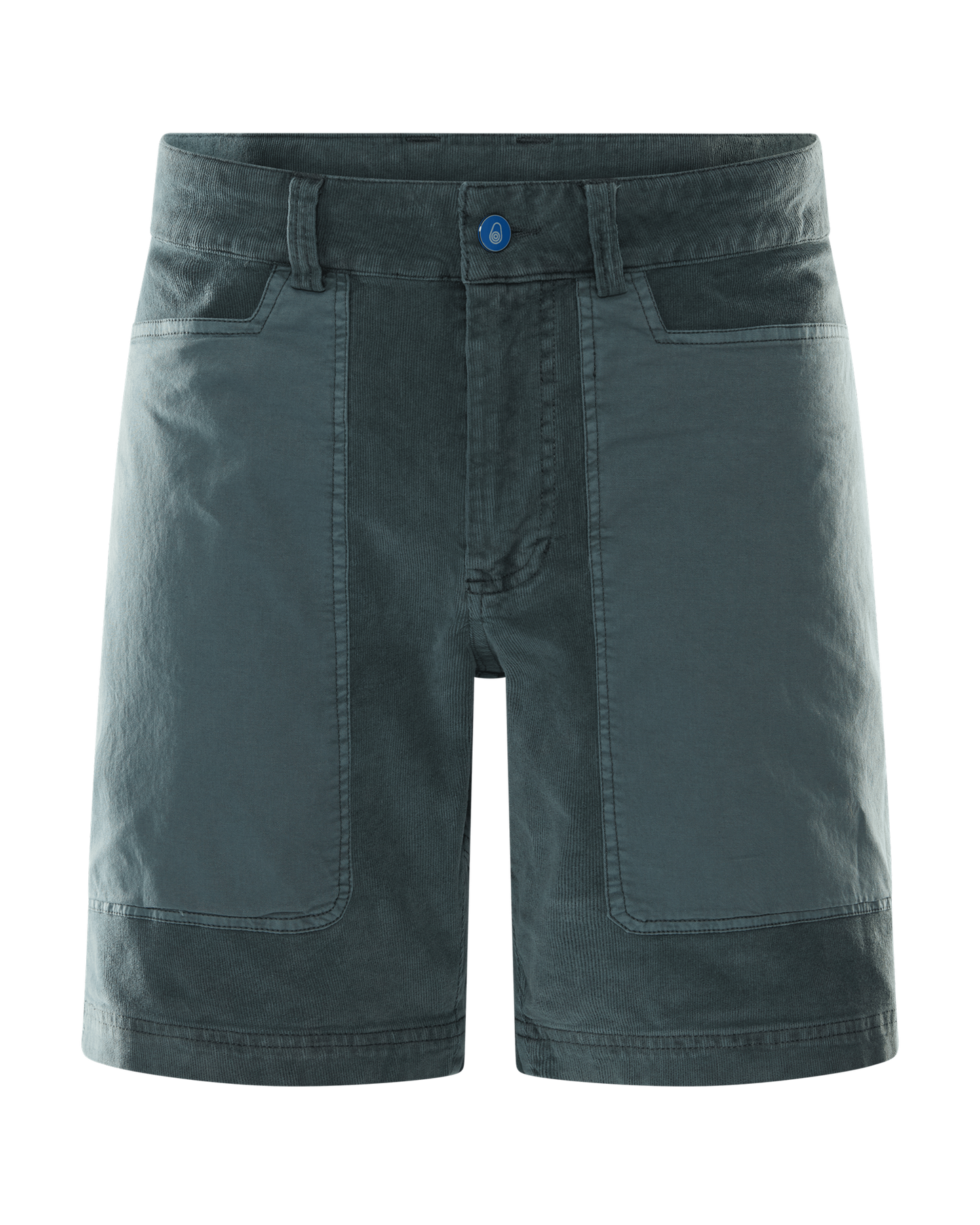 Blocked Corduroy Shorts