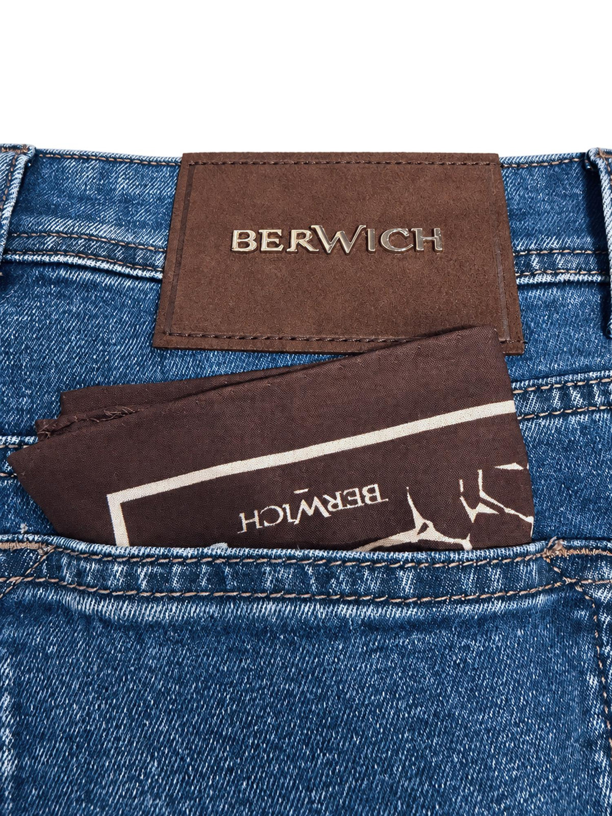 5-lommers Jeans – Medium Blue