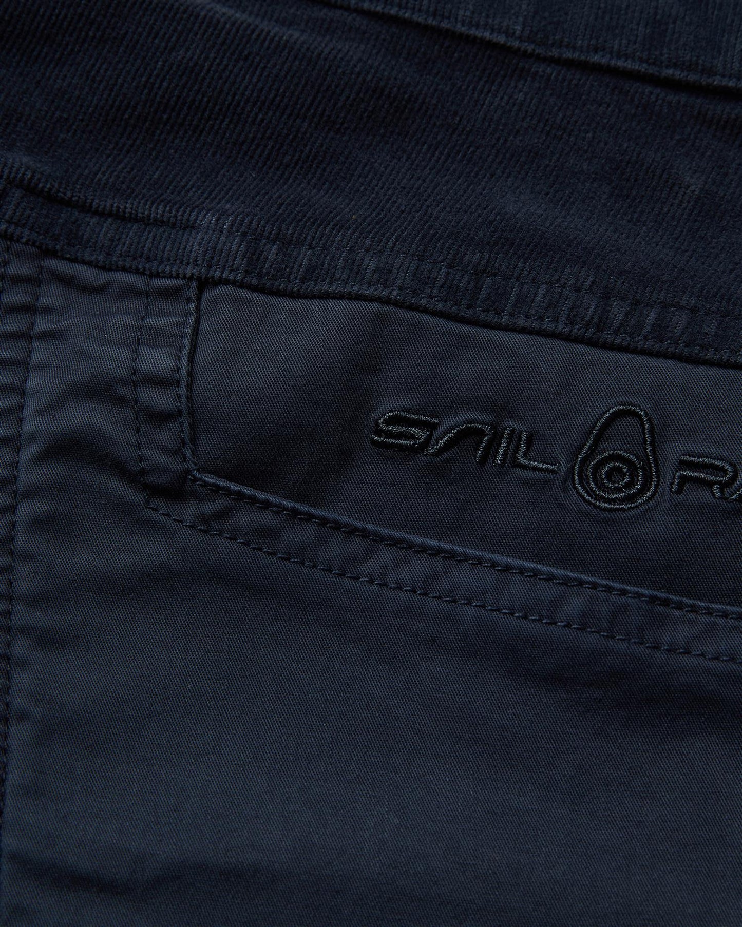 Blocked Corduroy Shorts