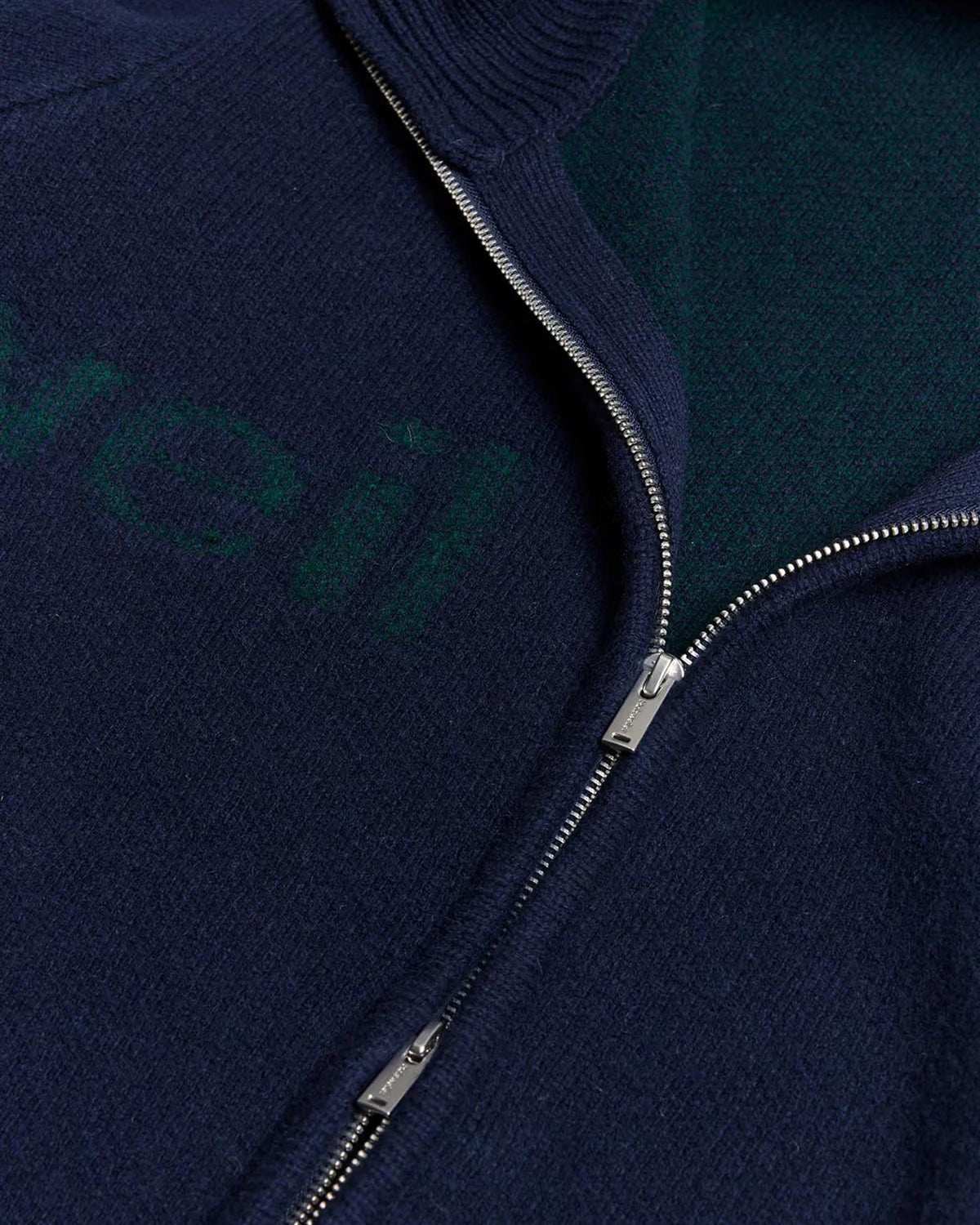Haza Logo Zip Cardigan