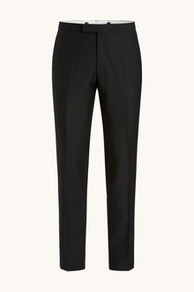 Denz Tuxedo Trousers - Black