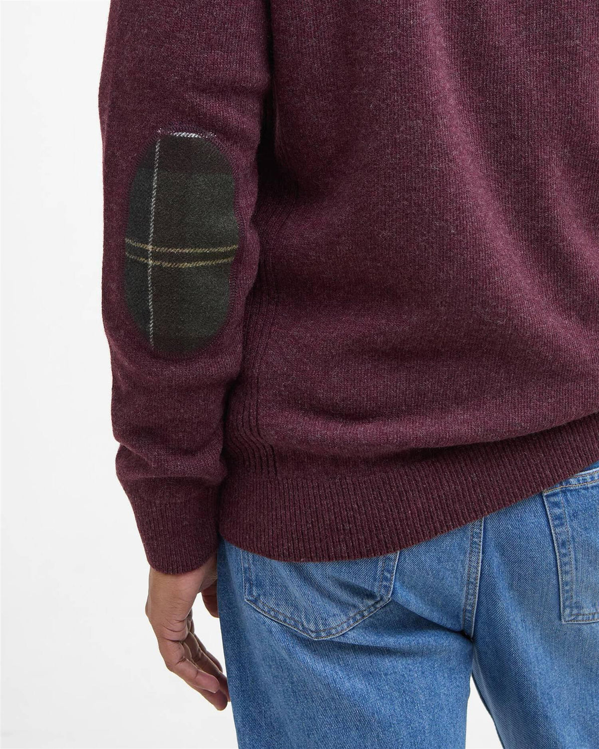 Holden Quarter-Zip Jumper – Ruby Marl