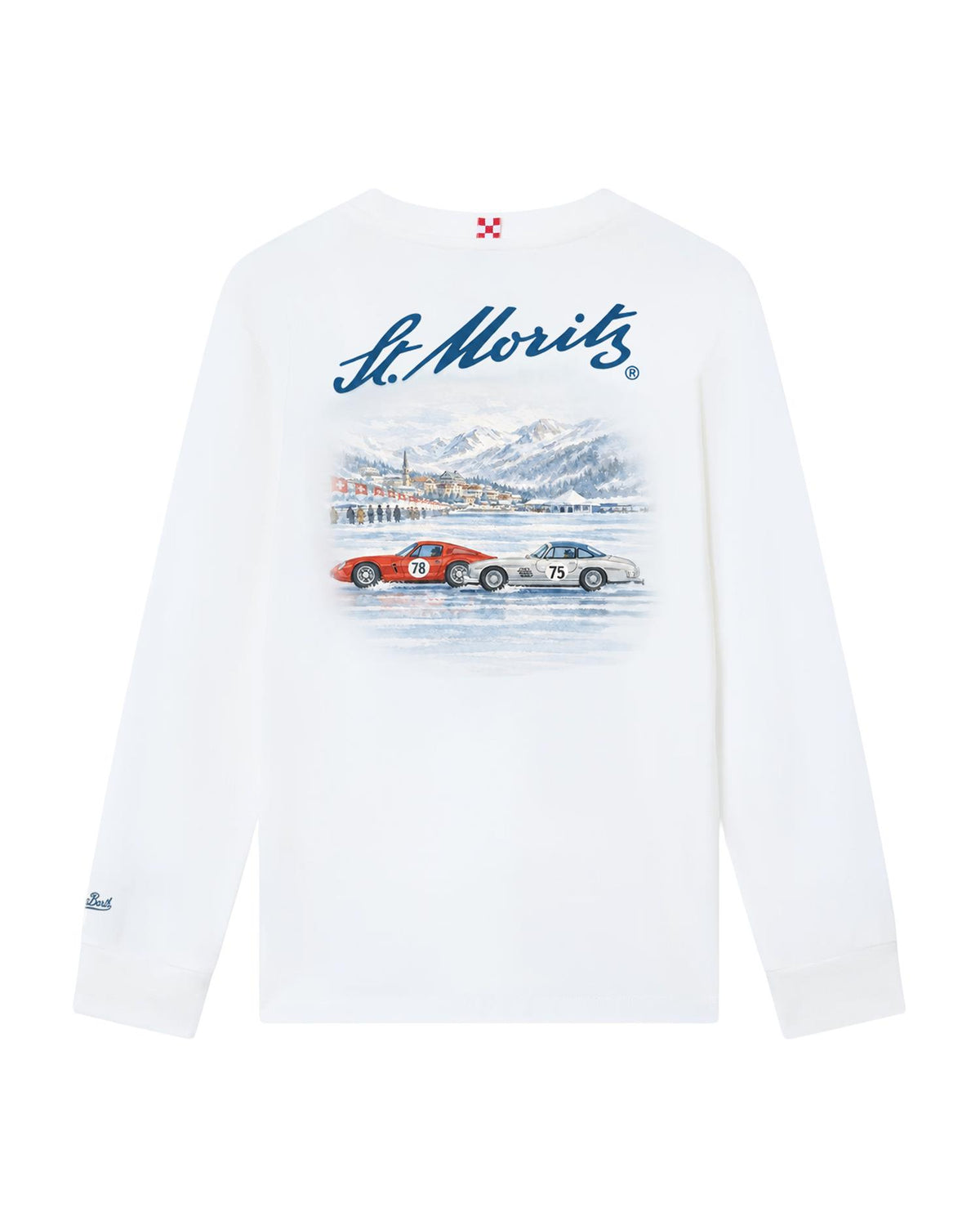 St. Moritz Long-Sleeve T-Shirt – White