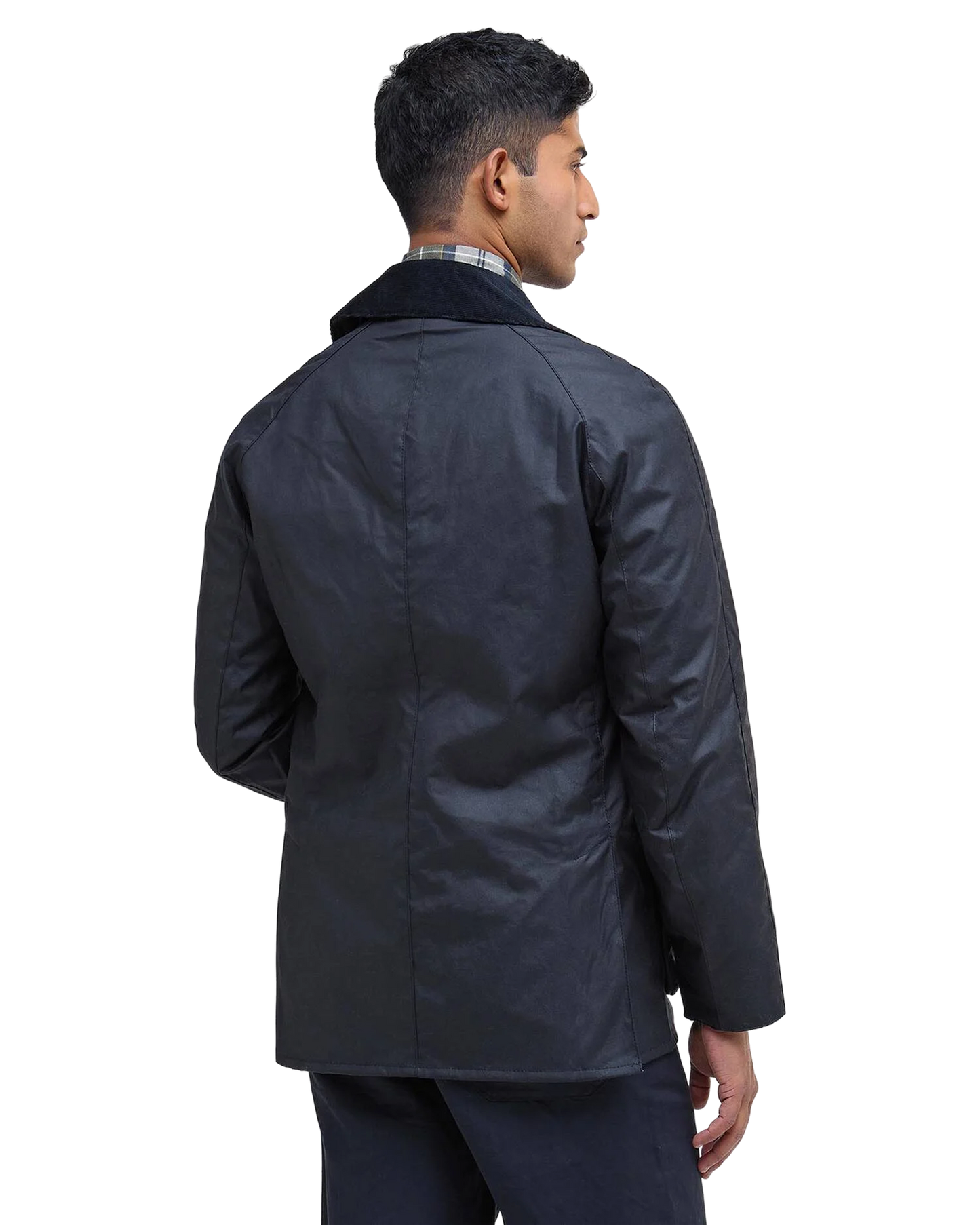 Barbour Ashby Wax Jacket Navy