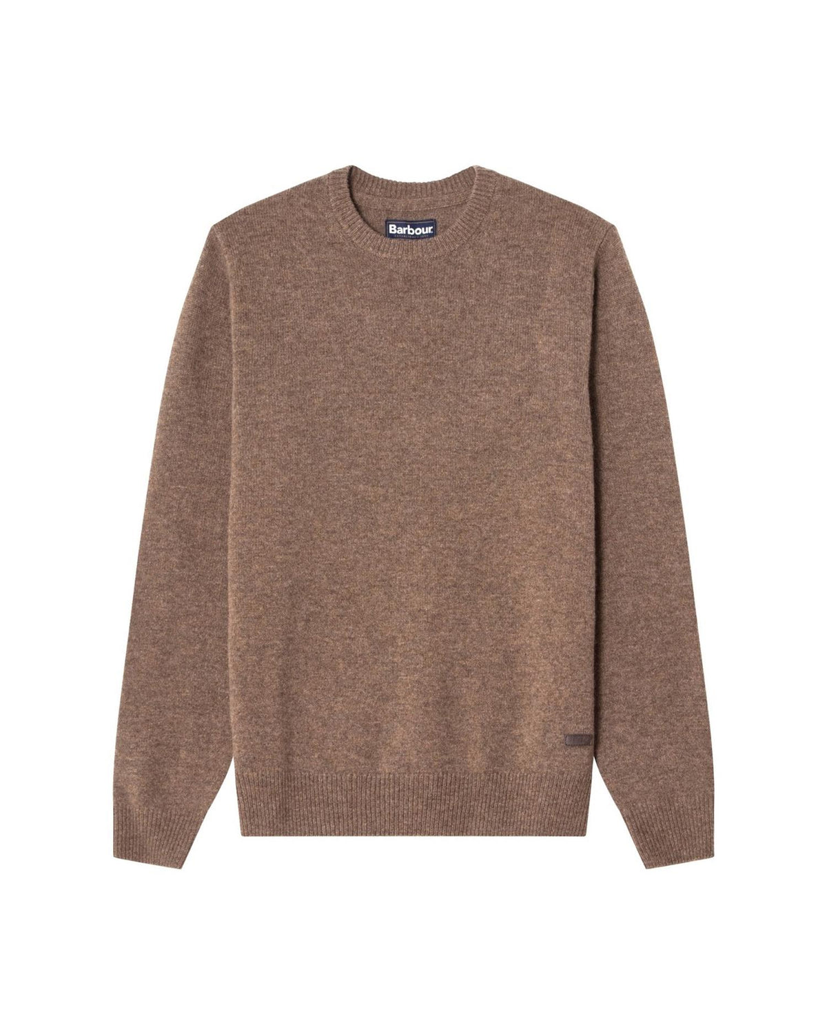 Essential Crew-Neck Jumper – Washed Stone