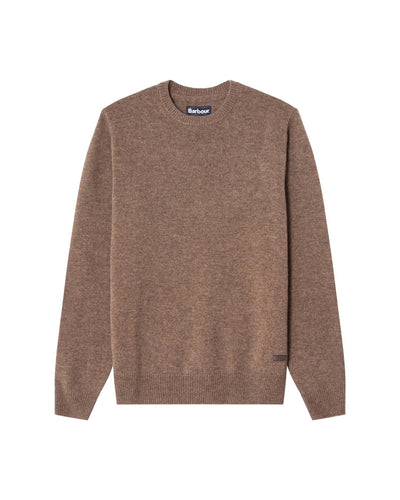 Essential Crew-Neck Jumper – Washed Stone