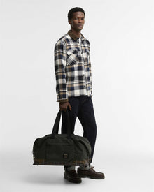 Field Waxed Holdall – Sage