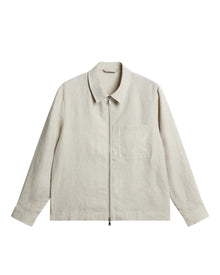 Julius Drape Linen Overshirt