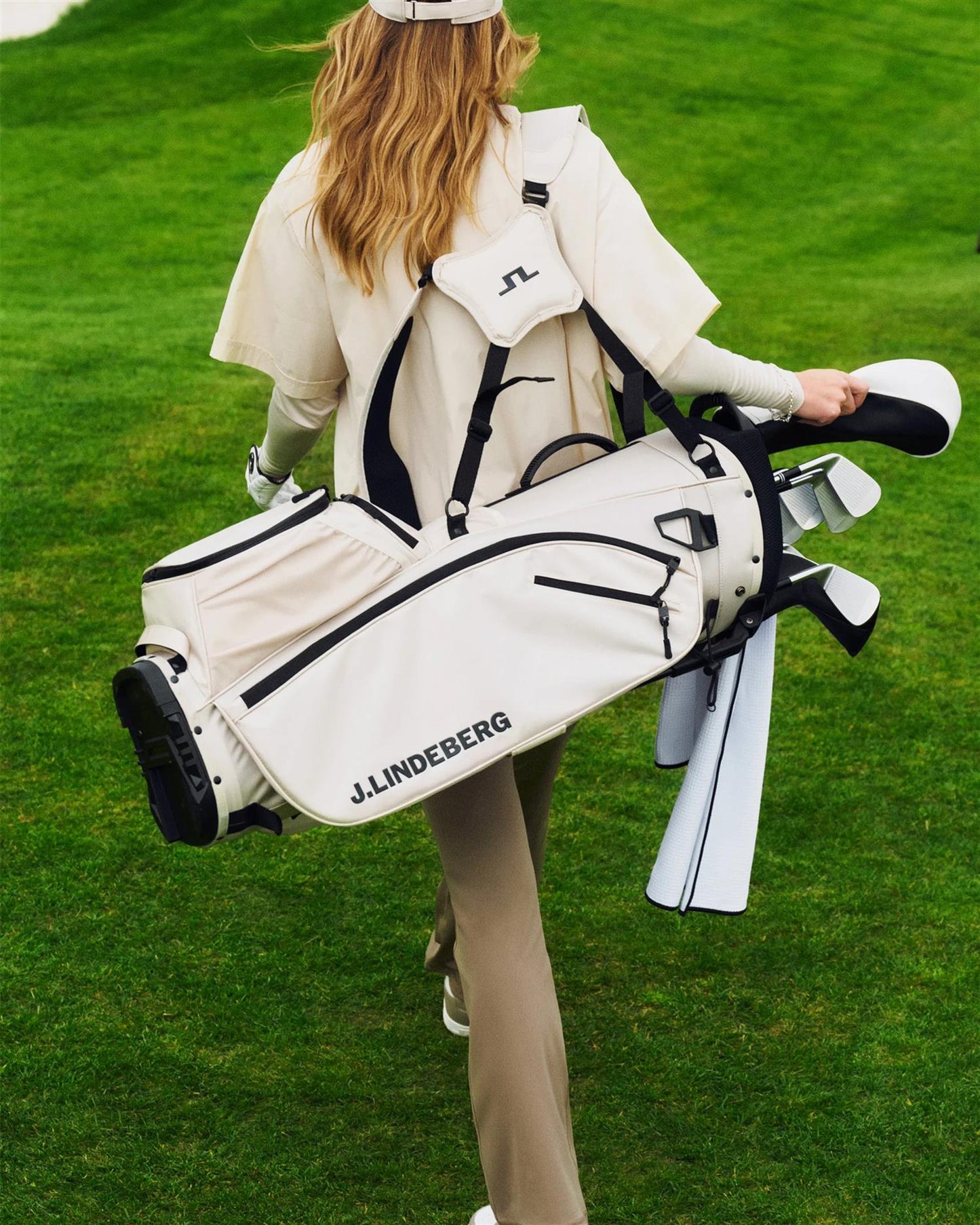 JL Flare Golf Bag - Beige