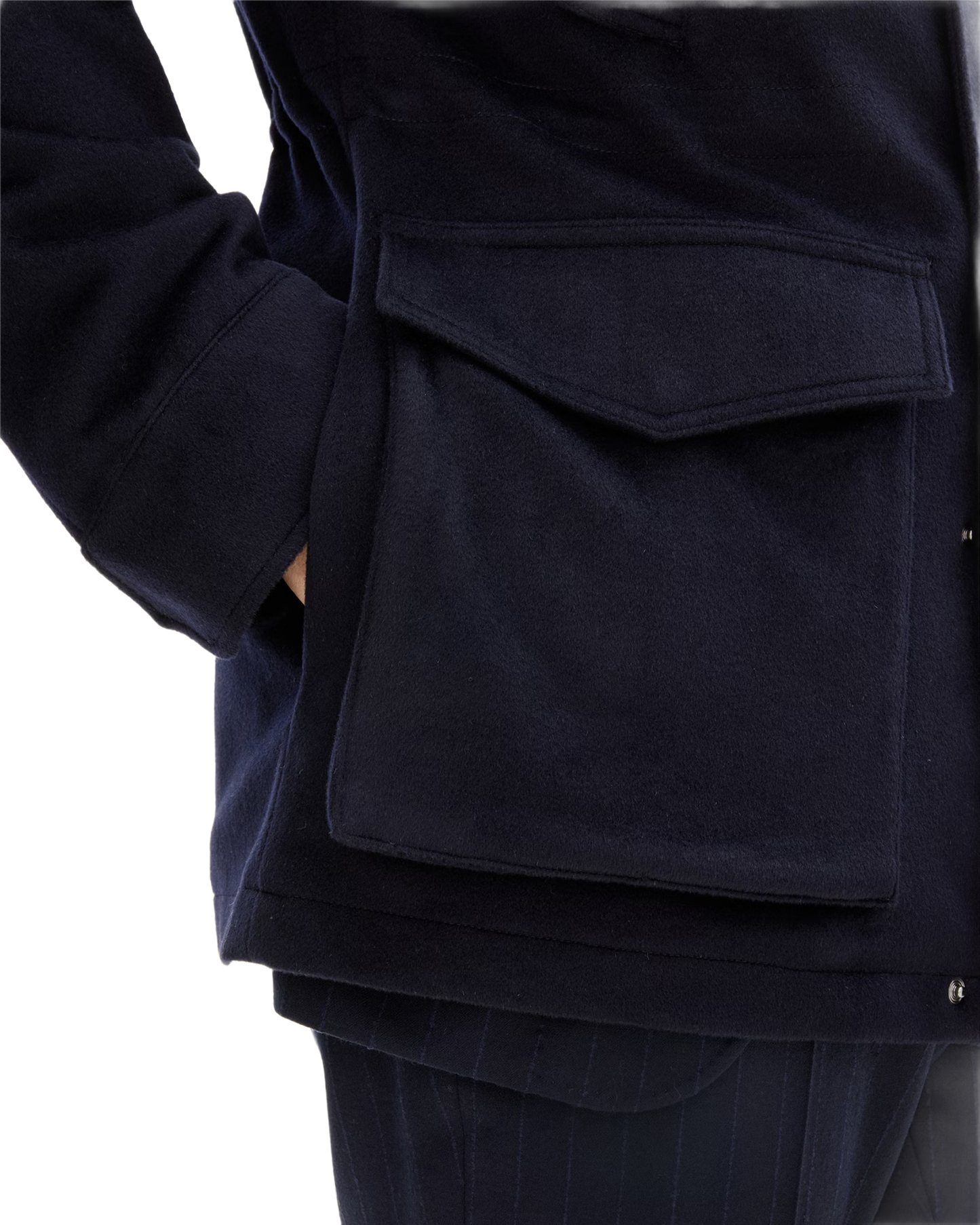 Brushed Wool Traveller Jacket