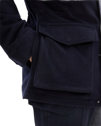 Brushed Wool Traveller Jacket