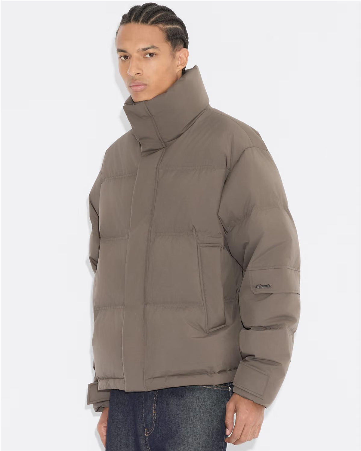 Narvik Ripstop Down Jacket - Desert Taupe Beige