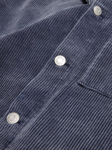 Leaf Relaxd Cord Overshirt Navy