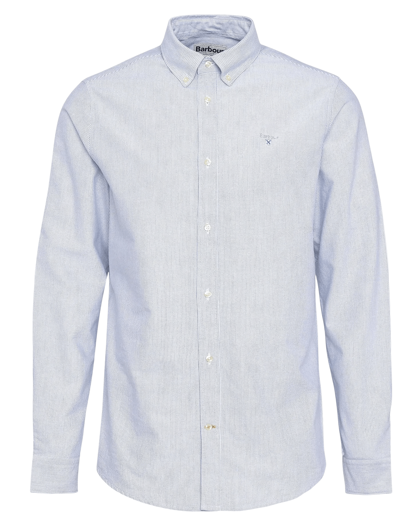 Striped Oxford Tailored Long-Sleeved Shirt