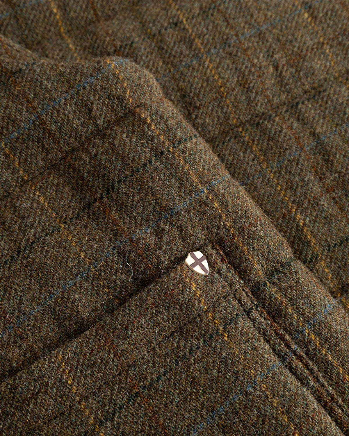 BGalec Skotch Waistcoat – Brown Check