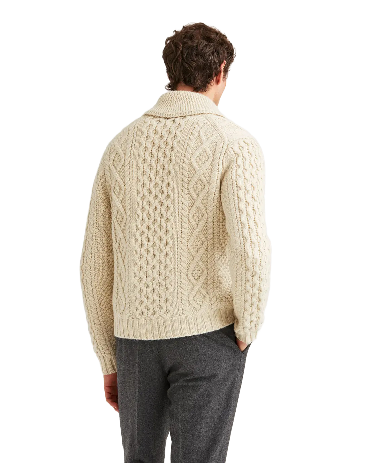 Cornwall Cable Zip Jacket