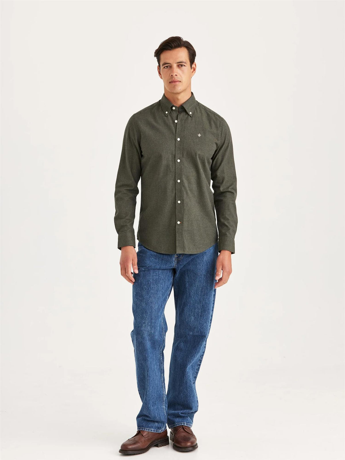 Watts Flannel Shirt-Slim