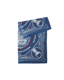 Heritage Bandana - Sailboat Blue