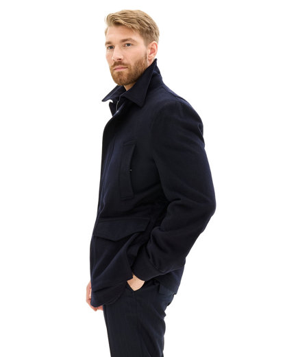 Brushed Wool Traveller Jacket