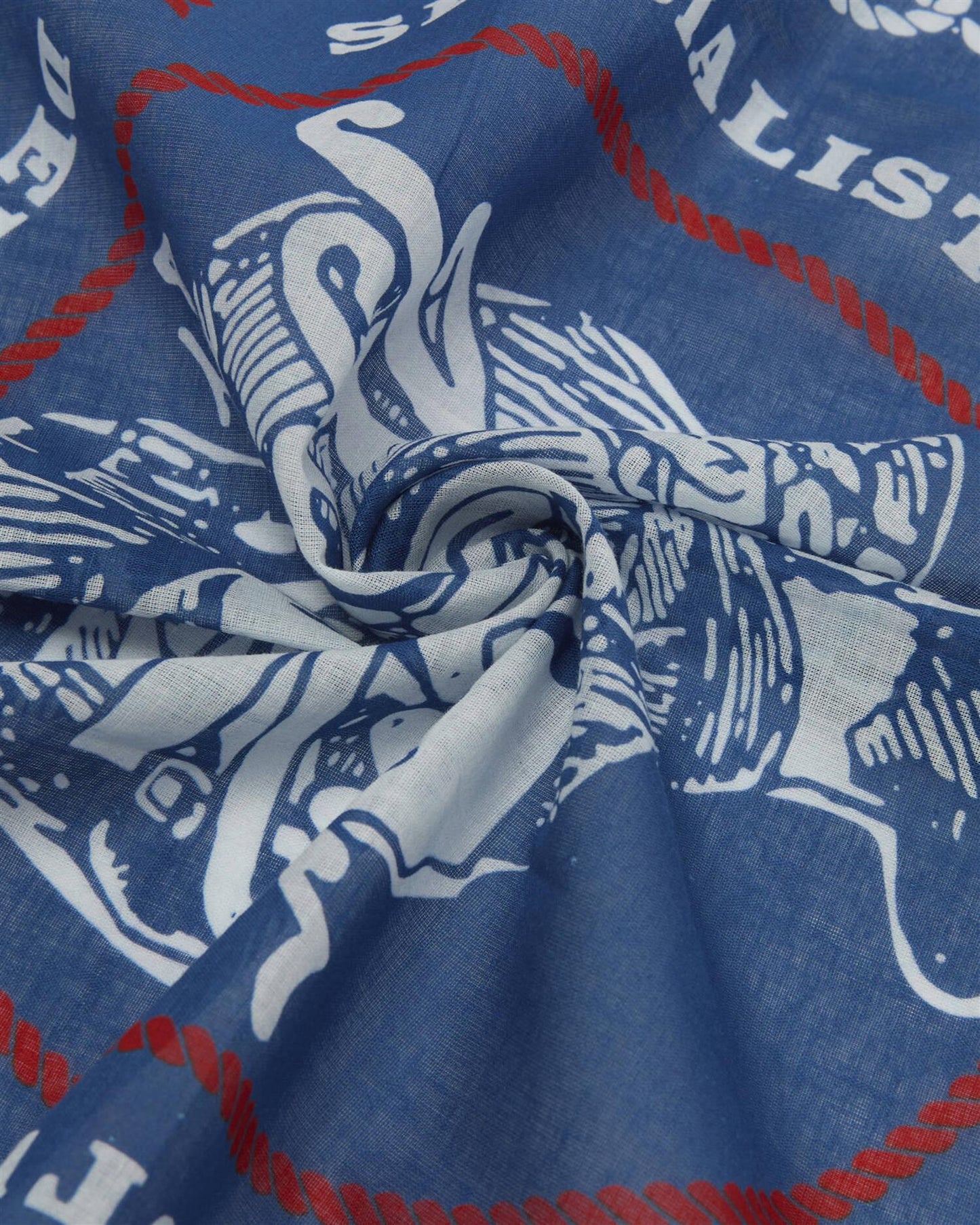 Heritage Bandana - Sailboat Blue