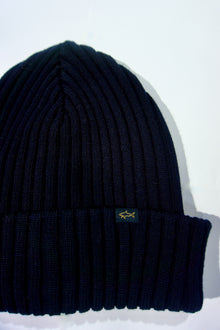 Ribbed wool beanie