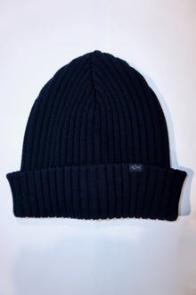 Ribbed wool beanie