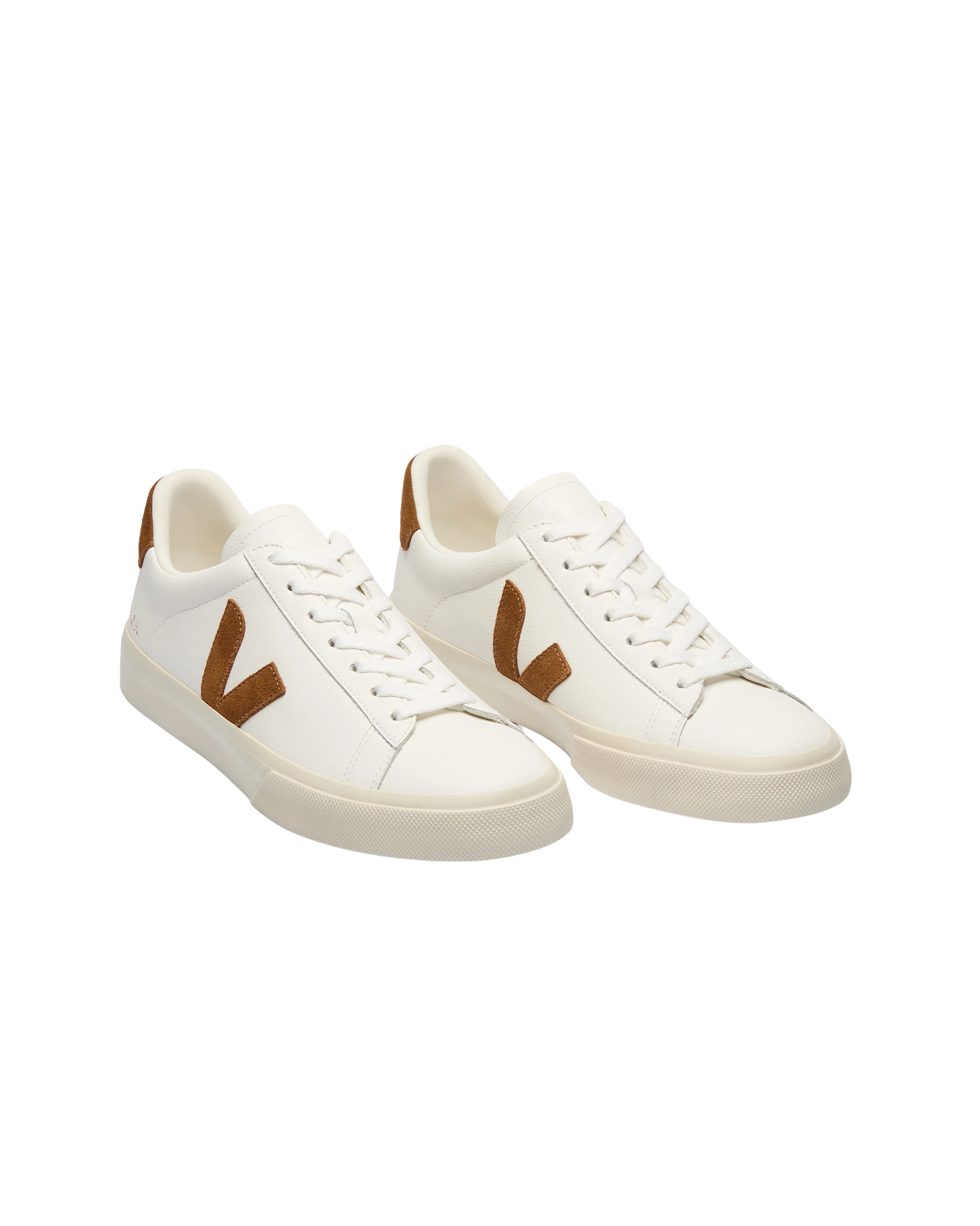 VEJA Campo Leather – White Cognac