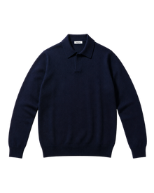 Gran Sasso Tennis Knit Dark Navy