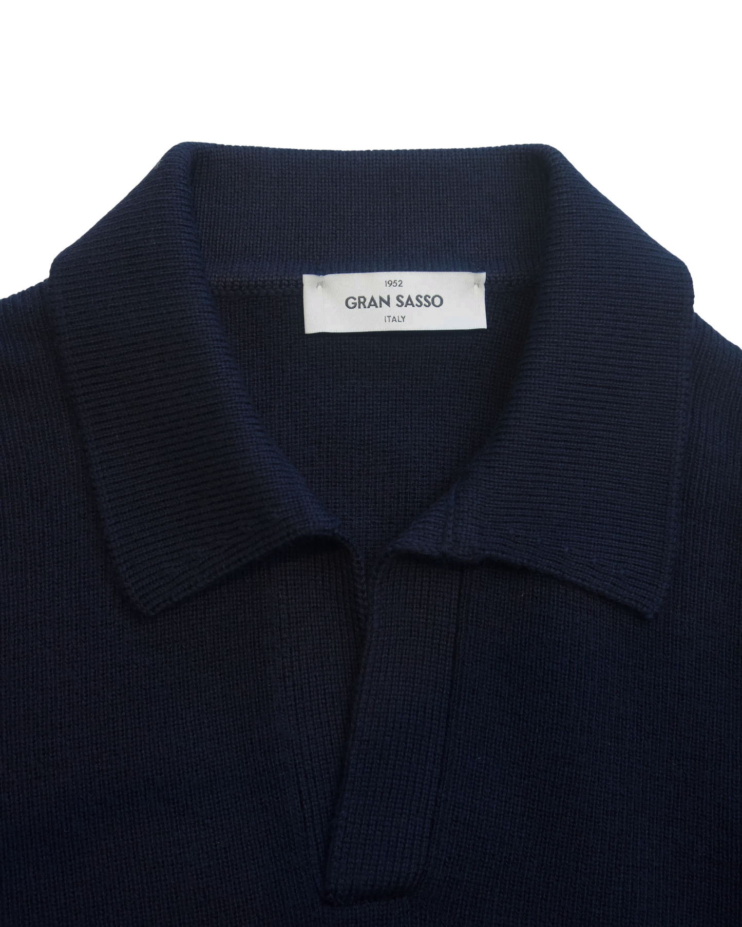Gran Sasso Tennis Knit Dark Navy