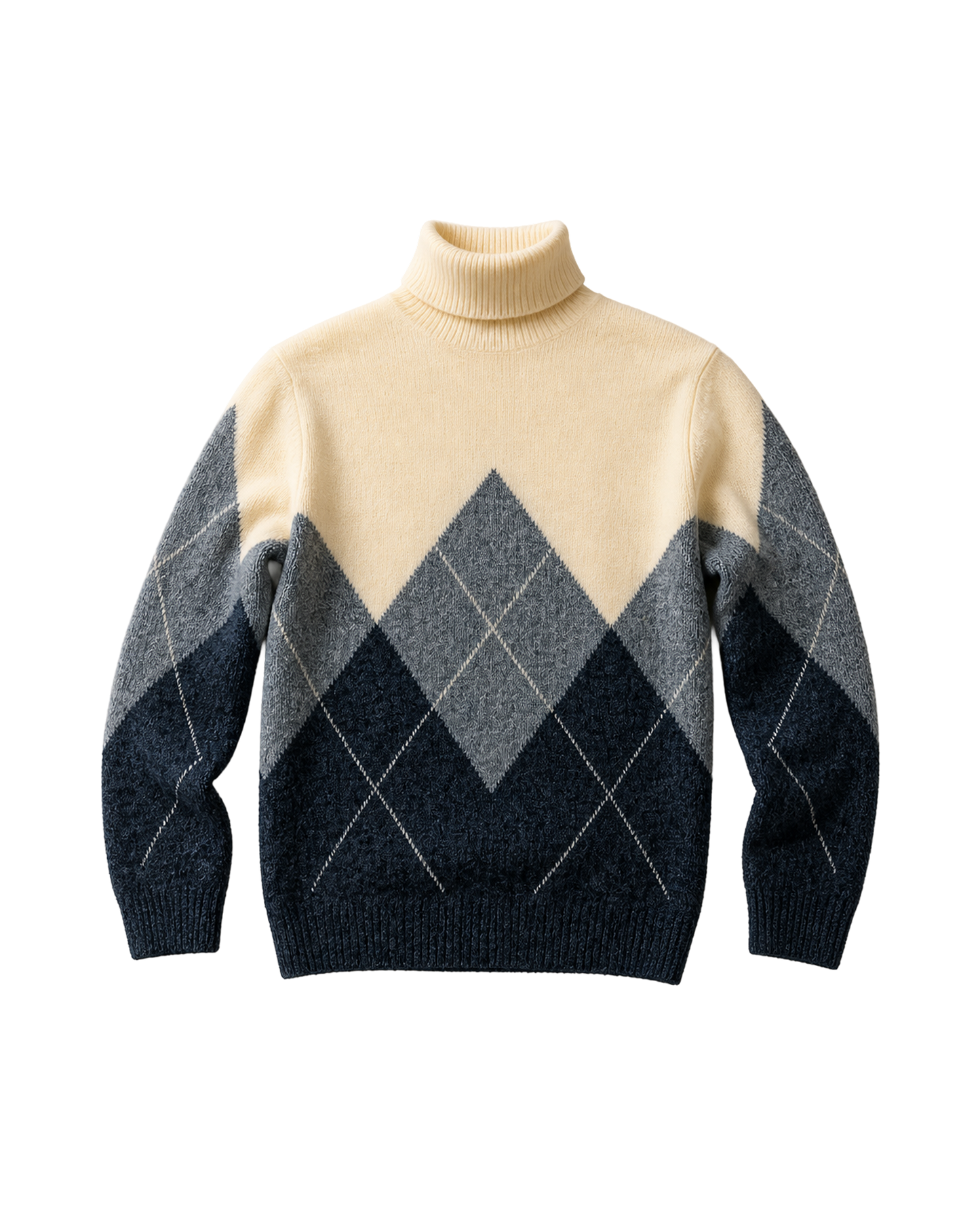 Gran Sasso Super Geelong Rollneck Off White