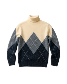 Gran Sasso Super Geelong Rollneck Off White