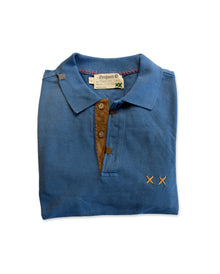 Prepster langermet Polo Deep Sea