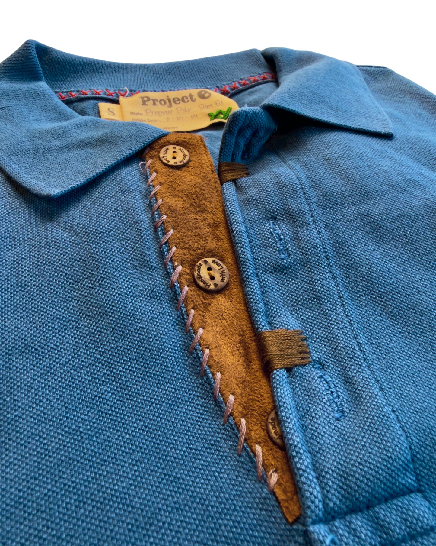 Prepster langermet Polo Deep Sea