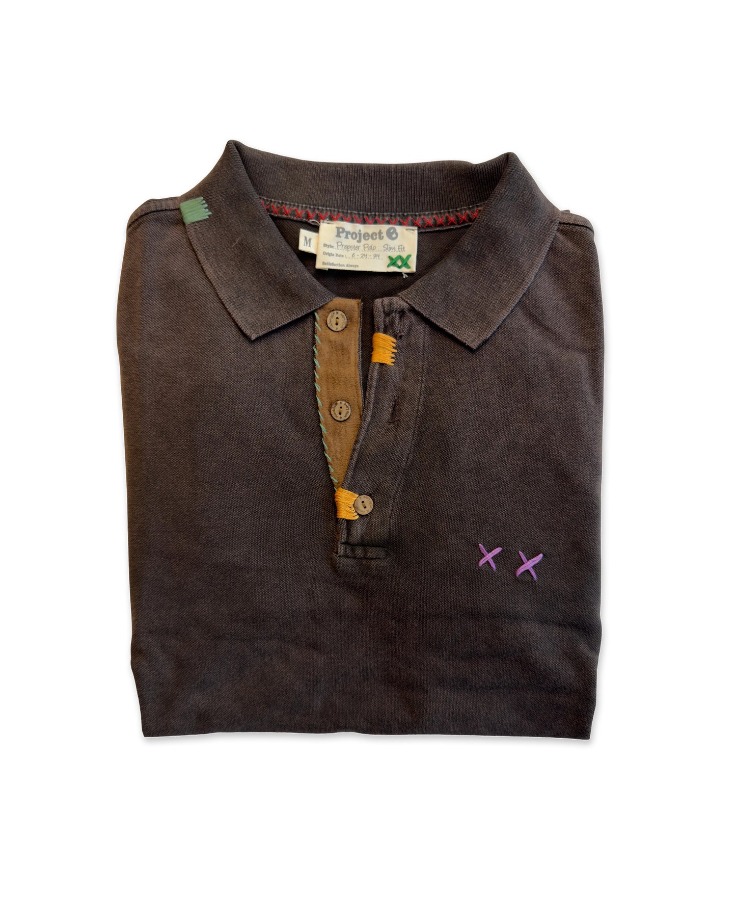Prepster Langermet Polo Coffee Brown