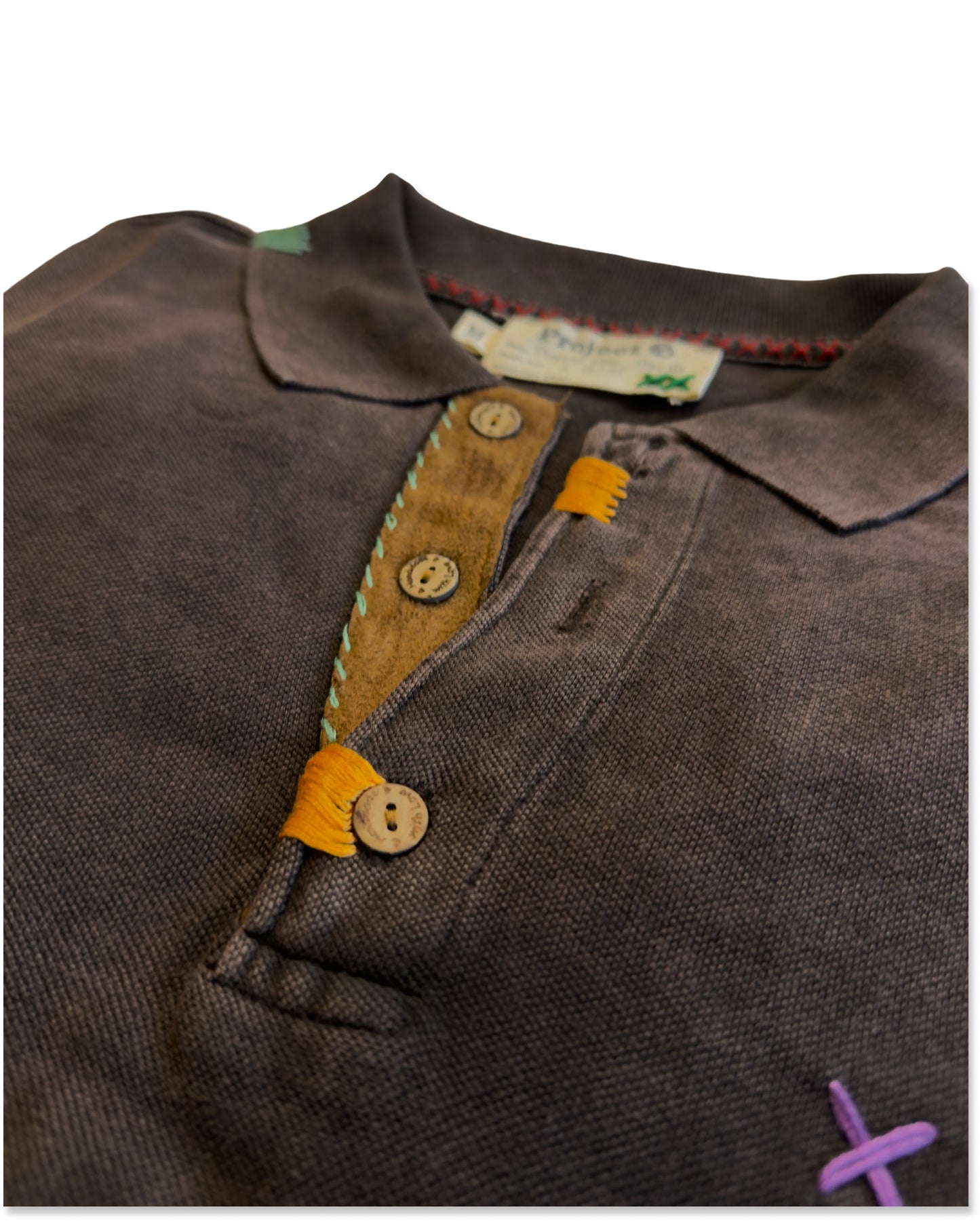 Prepster Langermet Polo Coffee Brown